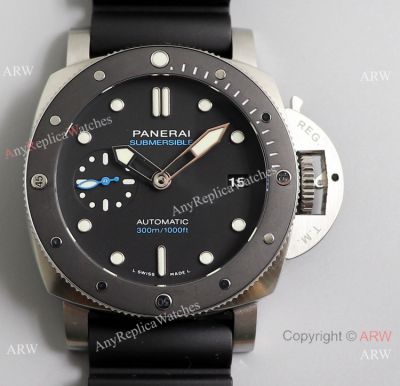 (VS) Panerai Submersible 42MM PAM00683 VS Factory Black Bezel Watch